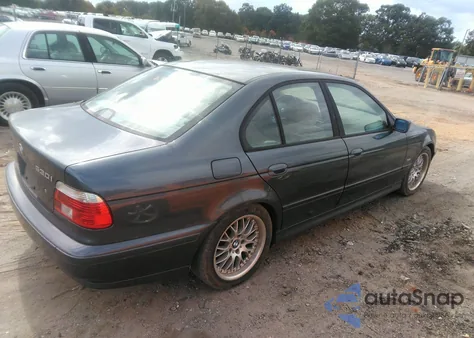 2001 BMW 530Ia z USA, uszkodzony, nr VIN WBADT63481CF04564